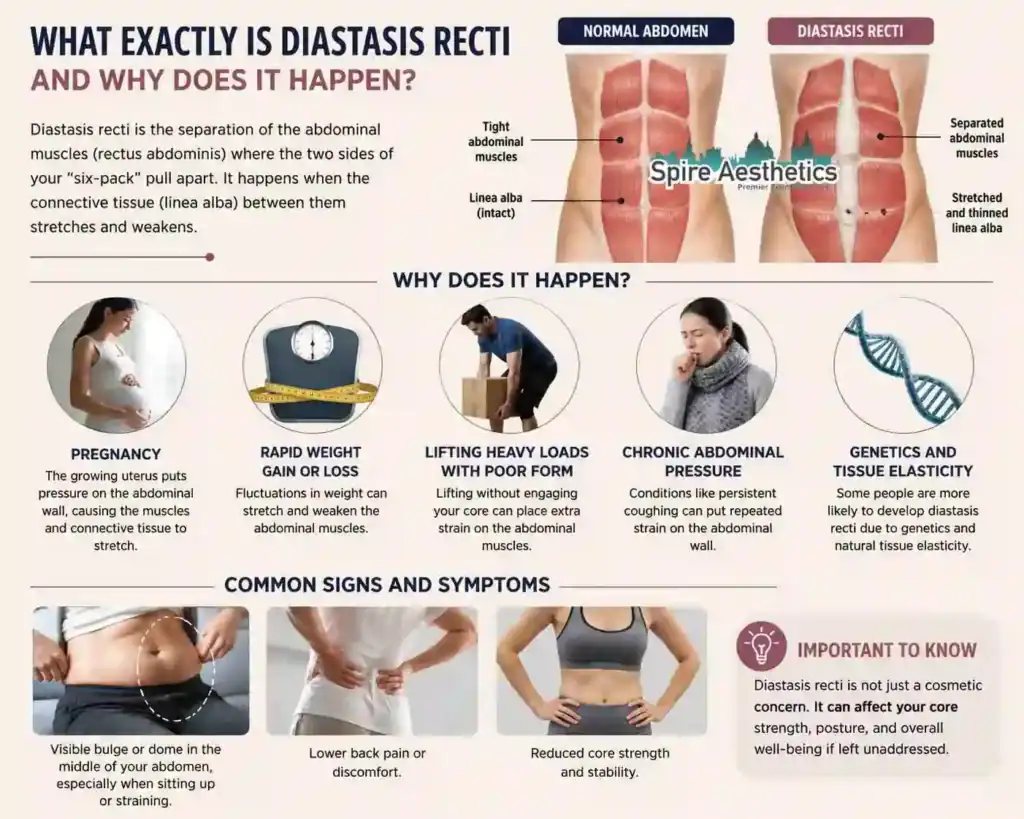 What Exactly Is Diastasis Recti and Why Does It Happen Chesterfield?